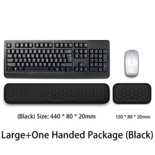 Ergonomic Keyboard Mouse Wrist Rest Pad for Memory Foam Cushion Office Gaming PC picture