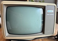 Vintage BMC CRT Data Display BM-12AUW Monitor Commodore 64 - Power Tested Only picture