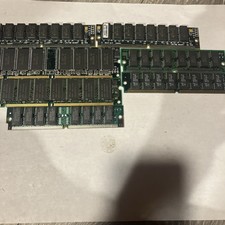 Lot of Vintage Desktop SDRAM / DDR1 Memory Sticks 168-Pin 184-Pin Untested picture