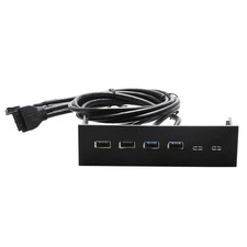 5.25 Inch Computer Front Panel with 2 Ports USB 3.0 2 Ports USB 2.0 Function PC picture