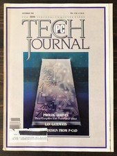 PC Tech Journal Magazine, 1986 November, Vol. 4 No. 11  IBM Personal Computer picture