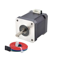 STEPPERONLINE Nema 17 Stepper Motor 2A 55Ncm Bipolar 1.8 Degree 4-Lead 42*48 picture