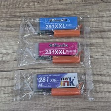 Gilimedia 281 XXL Replacement Ink Cartridges Cyan Magenta Photo Blue for Canon picture