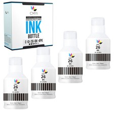 4-Pack Compatible GI-26 Black Ink Refill for Canon MAXIFY GX6020 GX7020 picture