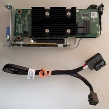 Dell EMC 0CG2YM H330 12Gbps SAS PCIe HBA w/ Riser + Cage + Cable picture