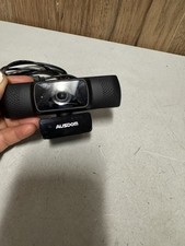 AUSDOM AF640 A521 USB HD Webcam with Built-In Microphone Clip Mount Black picture