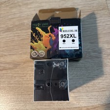 RELCOLOR HP 952XL Ink Cartridge 2-Pack Black Pro High Yield Sealed picture