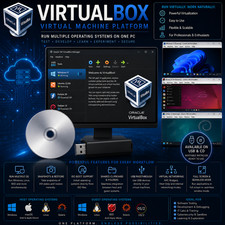 VirtualBox | Virtual Machine Software | Create UNLIMITED VM  | CD & USB | LATEST picture
