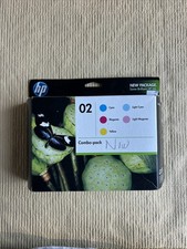 HP 02 HP02 XL, 5 Color Ink Cartridge Multi-pack NEW/NOS SEALED, OEM Exp 1/2012  picture