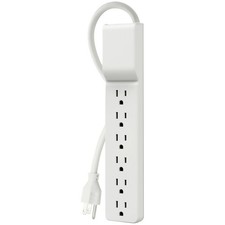 Belkin 6-Outlet Home/Office Surge Protector with 6' Power Cord, White picture