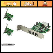 3-Port FireWire Card Adapter PCI Express 1394a/b - High-Speed Data Transfer picture