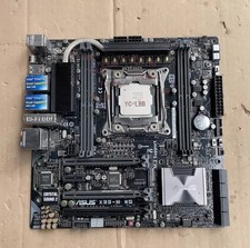 For ASUS X99-M WS Motherboard LGA2011 DDR4 1×M.2 8×SATA III Micro ATX Mainboard picture