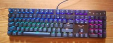 Havit Mechanical Gaming Backlit Keyboard Model HV-KB389L Tested Works picture