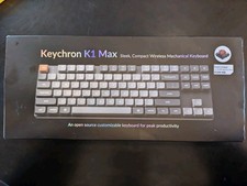 Open Box Keychron K1 Max Wireless Mechanical Keyboard Red Gateron Switch picture