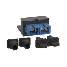 Panduit CMDBUSCZBL Singlemode Duplex SC Fiber Optic Adapter Module Black picture