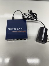 Netgear GS105 Prosafe 5 Port Gigabit Switch With Power Adapter picture
