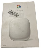 Google Nest WiFi Pro - Wi-Fi 6E - Mesh Router - Snow picture