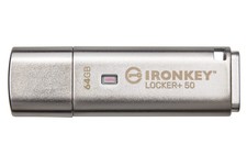 Ironkey Locker+ 50 64GB Encrypted USB Flash Drive | USB 3.2 Gen 1 | Protection picture