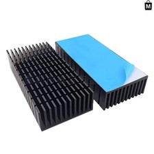 Compact 2-Pack 40mm Heatsink Kit + Adhesive - Perfect for 3D Printers & More picture
