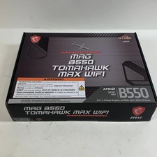 MSi MAG B550 Tomahawk MAX WiFi AM4 ATX AMD DDR4 Motherboard picture