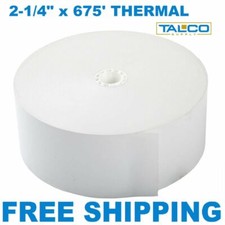 GENMEGA ATM THERMAL RECEIPT PAPER - 3 ROLLS ~FAST FREE PRIORITY SHIPPING~ picture