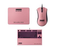 Razer x BLACKPINK Edition 3Pcs Set Wired Mouse,Mouse Pad,Keyboard Set 
