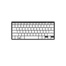Logickeyboard Braille Bluetooth PC Keyboard, US English picture