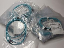 46x Pack 10' Commscope LazrSpeed 550 LC to SC Fiber Patch Cord OM4 Duplex LSZH picture
