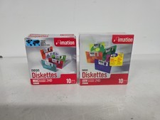 Imation Neon Diskettes, IBM/MAC Formatted 2HD - Lot Of 2 - 1.40mb & 1.44mb picture