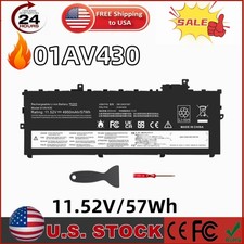 LOT 20X 01AV430 Battery For Lenovo 01AV431 01AV494 ThinkPad X1 Carbon 5th 2017  picture
