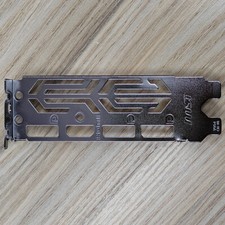 1Pcs For MSI Radeon RX6700XT Mech 2X 12G OC I/O Shield BackPlate Blende Bracket picture