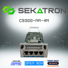 🧩 Cisco Refresh C9300-NM-4M 4-Port 10G Multigigabit Copper Network Module ⚡ picture