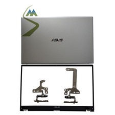 New For ASUS VivoBook 15 X512U F512 V5000F LCD Back Cover+Bezel+Hinges Silver US picture