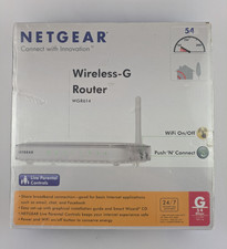 Netgear WGR614 Wireless-G Router 54Mbps WiFi Push N Connect Parental Controls picture