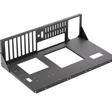 ATX Open Frame PC Test Bench Case for ATX Micro ATX ITX Black SPCC 0.8mm picture