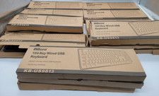 Lot of 14 iMicro 104-Key Wired USB Keyboard KB-US9813 picture