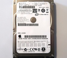 Fujitsu MHZ2160BH CA07018-B57400AP 0FFD3D-00810009 Apple#655-1444D 160gb 01/2010 picture