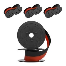 4 Pack Sharp EL-1197PIII Calculator Ink Ribbon, Red/Black picture