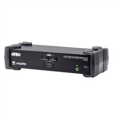ATEN CS1822 USB 3.0 HDMI KVM Switch KVM Switcher 2-Port ~D~ picture