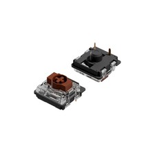 90 PCS Gateron ks27 Low Profile Key Switches Mechanical Brown Plate Mount picture