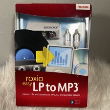 Roxio Easy LP to MP3 Kit - Convert LPs & Cassettes to MP3s -  New In Sealed Box picture