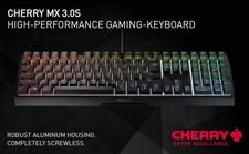 Cherry MX 3.0S Wired Mechanical Gaming Keyboard Silent RED Switches RGB Boxed picture