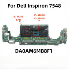 DA0AM6MB8F1 For Dell Inspiron 7548 Motherboard 0N9YM9 I7-5500U I5-5200U Test OK picture