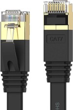 Cat 7 Ethernet Cable 25 ft High Speed 10Gbps 600MHz picture