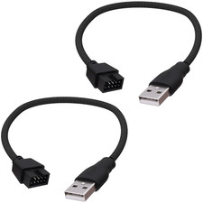 USB 2.0 to 9Pin Motherboard Header Adapter Extension Cable -20Cm picture