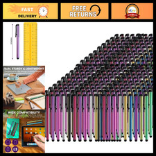 500 Pack Stylus Pens for Touch Screen Devices - Thick Rubber Tip, Multi-Color picture