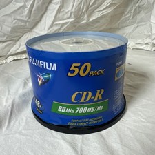 Fuji Fujifilm CD-R 80min 700MB/Mo 50-Pack CD Spindle - Blank #BX12 picture