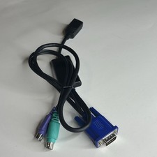DELL KVM PowerEdge 2161DS 2160AS KVM Switch PS2 POD SIP Module 0RF511 picture