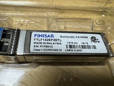 FINISAR FTLF1426P2BTL 6Gb/s 1310nm SFP+ TRANSCEIVER MODULE picture