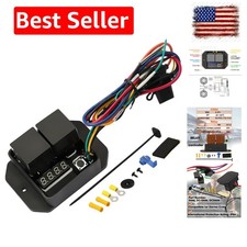 Digital Radiator Fans Controller Kit 12V and 24V, Adjustable Temperature Rang... picture